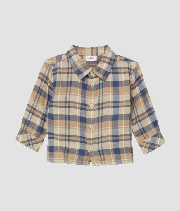 Immagine prodotto S.Oliver Hemd Kariertes Flanellhemd im Regular Fit (80)