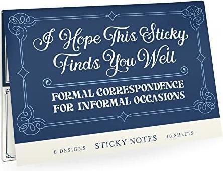 Produktbild Em & Friends Formal Sticky Notes Packet