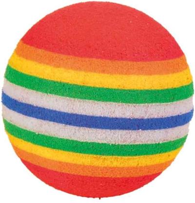 Produktbild Trixie Spielbälle D=3.5-4cm 3Stück (Ballspielzeug Katze)