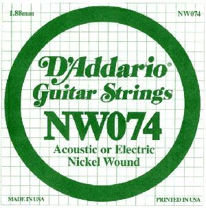 Produktbild D'Addario Nw074 (1x, E-Gitarre, 0.07")