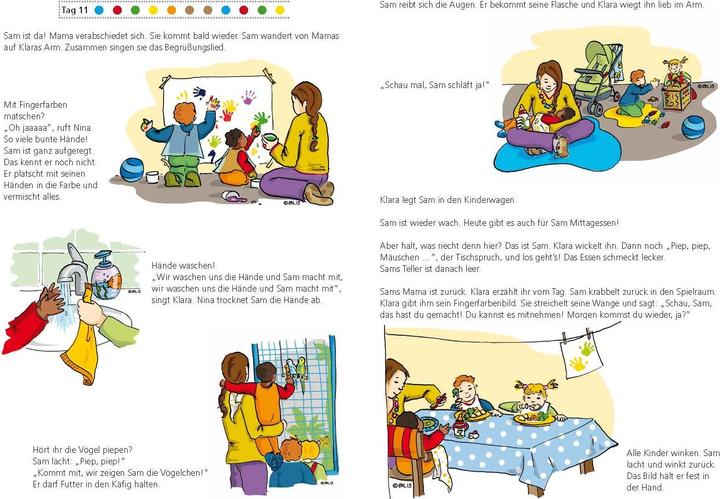 Produktbild Meine ersten Wochen bei der Tagesmutter (Deutsch, Marion Klara Mazzaglia, 2019)