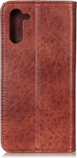 Actual product image MU Classic Crazy Horse V Leather Bookcover Series (OnePlus North)