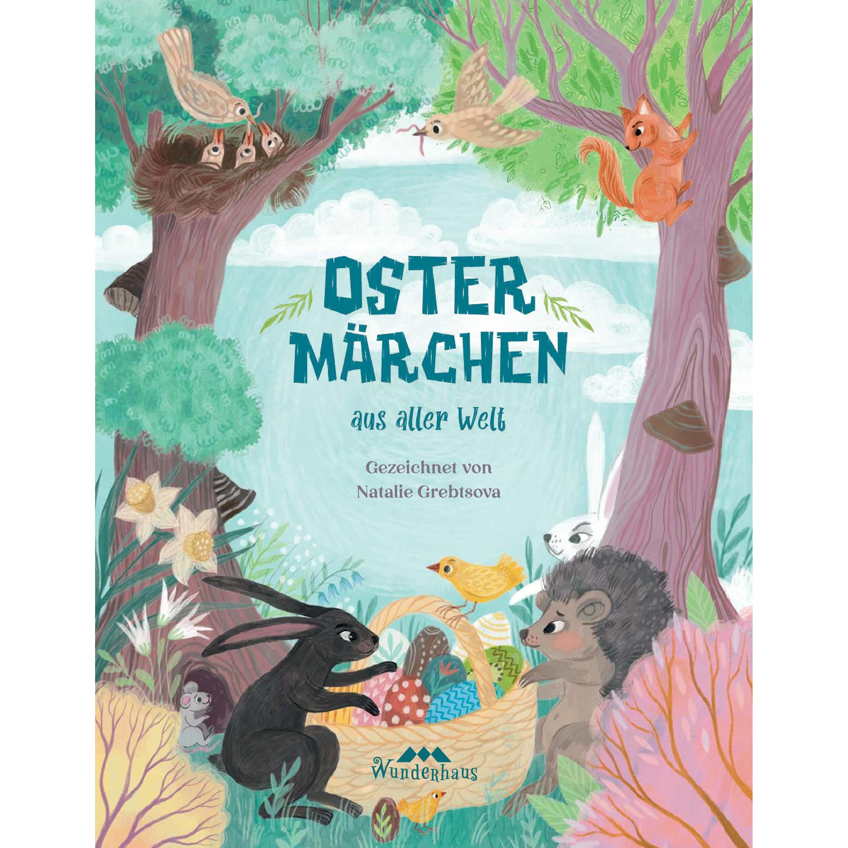 Thumbnail - Ostermärchen aus aller Welt, Belletristik von Wunderhaus Verlag, Hans Christian Andersen, Brüder Grimm, Daniil Charms, J...