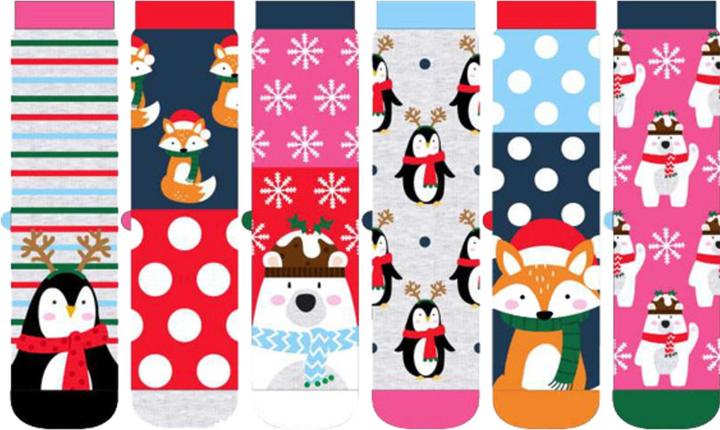 Produktbild United Oddsocks Mistletoes (3er Pack, 37 - 42)