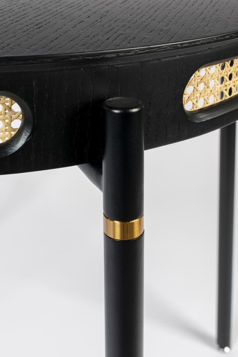 Actual product image Bold Monkey Don't Stop The Webbing round dining table 80'