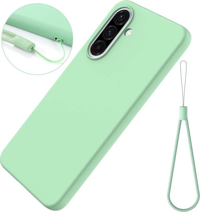 Produktbild Cover-Discount Galaxy A37 Silikon Gummi Hülle mit Riemen (Samsung Galaxy A37)