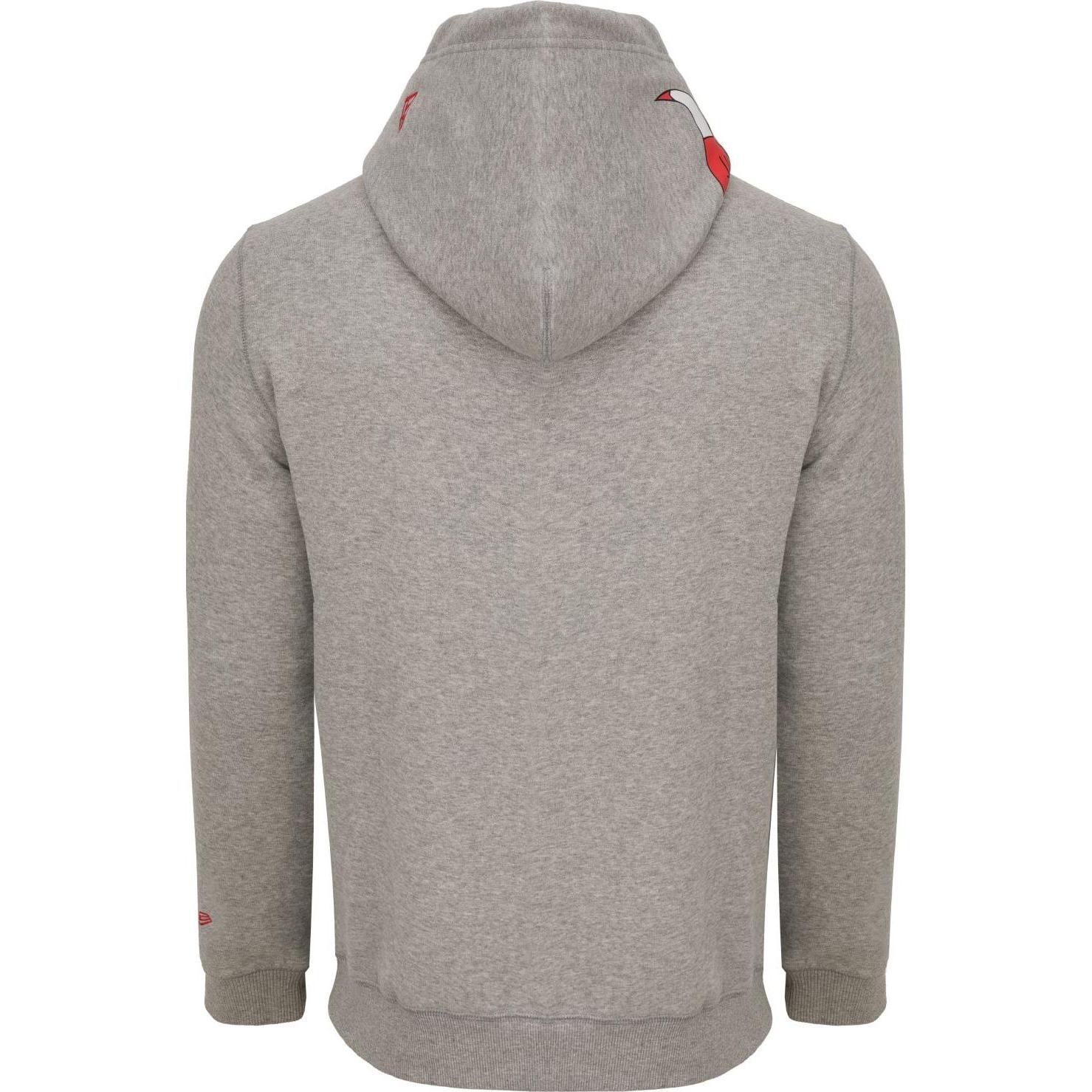 Thumbnail - New Era, Herren, Pullover, NBA Oversized Hoody - Chicago Bulls - M, Grau, (M)