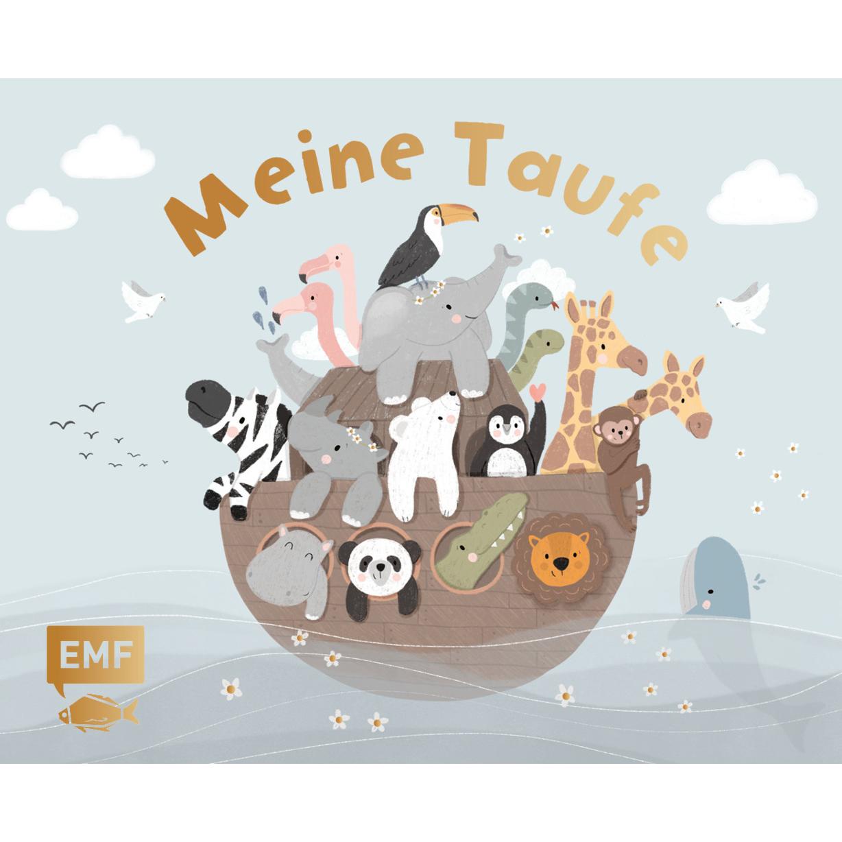 Edition Fischer, Fotoalbum, Eintragalbum Meine Taufe - blau