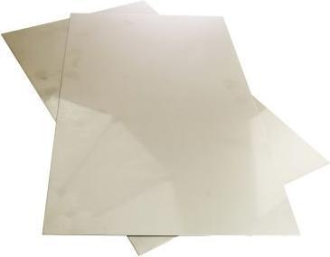 Produktbild RS PRO Tafel Edelstahl A2 1,0x300x500mm (500 mm, 300 mm, 1 mm)