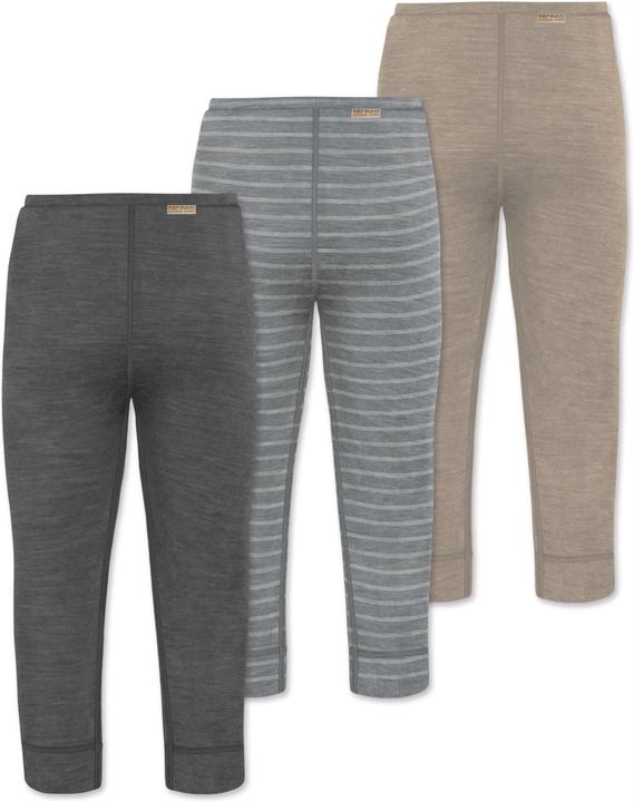 Produktbild Normani 3er Pack Baby Merino Hose Unterhose „Tihoi" - 9509 (68)
