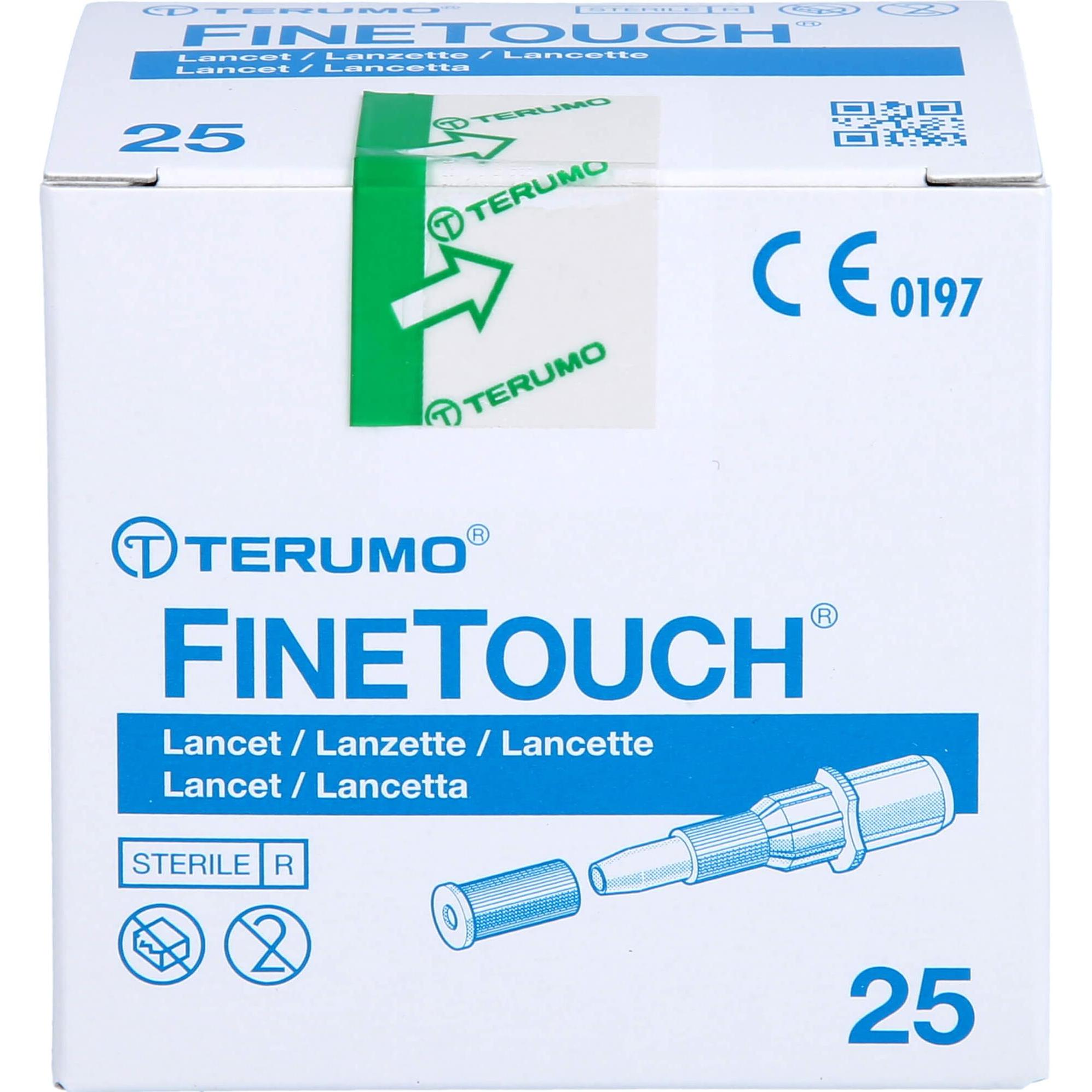 Terumo, Bluttest, FINETOUCH Einmallanzetten, 25 St LAN (Lanzette)