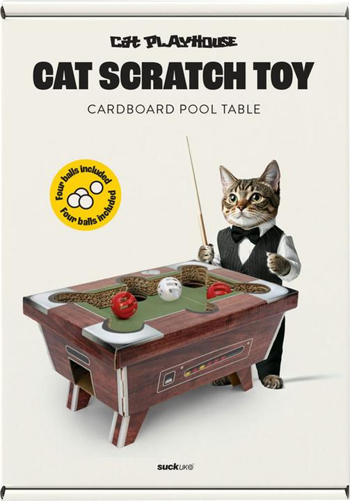 Produktbild Suck UK Cat Playhouse - Pool Table Scratcher (multicolour)