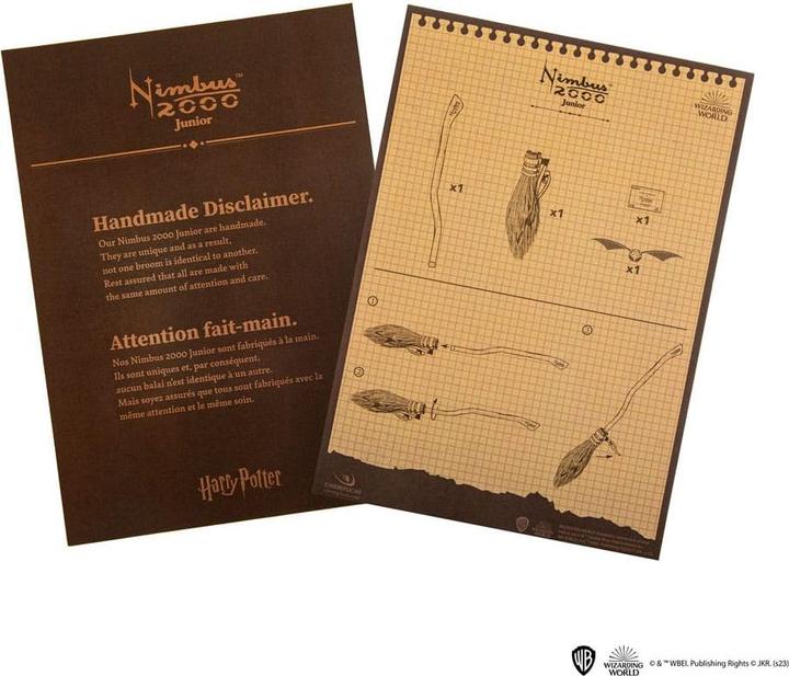 Actual product image Cinereplicas Harry Potter: Nimbus 2000 Junior Broom