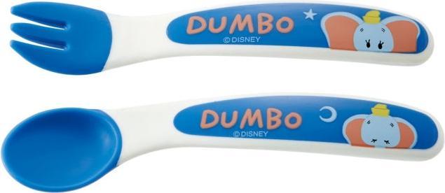 Immagine prodotto Disney Set di cucchiaio e forchetta per bambini Dumbo/Petit Friends