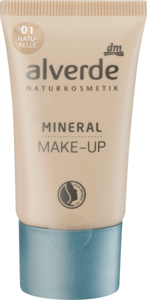 Actual product image dm alverde Mineral makeup (naturelle 01)