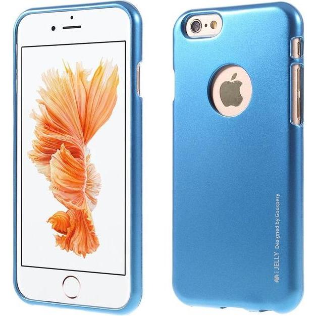 Thumbnail - Goospery i Jelly Metal Series (Apple iPhone 6 Plus, Apple iPhone 6s Plus), Smartphone Hülle, Blau