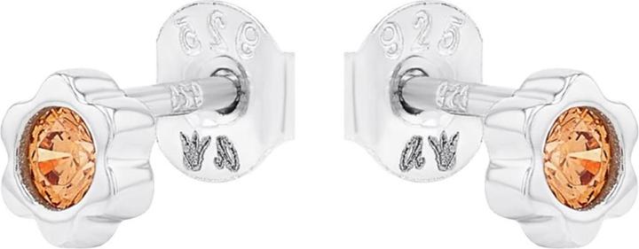 Actual product image Prinzessin Lillifee Ohrschmuck für Mädchen, 925 Sterling Silber, Zirkonia synth. | Geburtsstein (Silver 925)