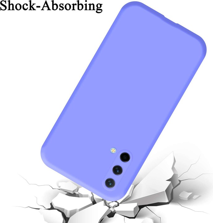Actual product image Cadorabo Bumper Case for OnePlus Nord CE 5G TPU Liquid Silicone Cover for OnePlus Nord CE 5G (OnePlus North CE 5G)
