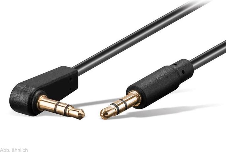 Actual product image Goobay Jack plug Connection cable (0.50 m, AUX cable)