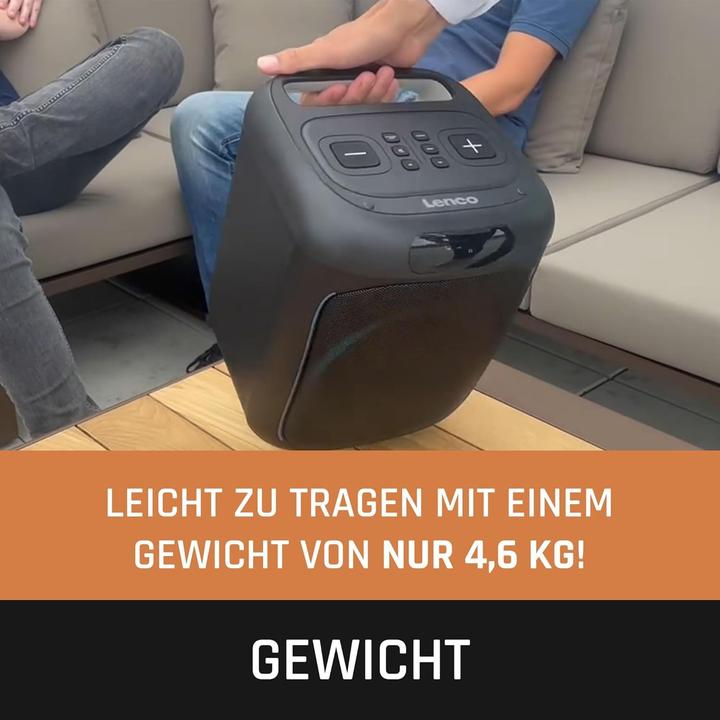 Actual product image Lenco PA-101BK (14 h)