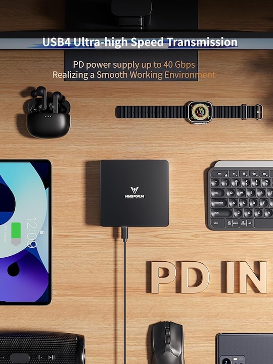 Actual product image Minisforum UM890 Pro (AMD Ryzen 9 8945HS)
