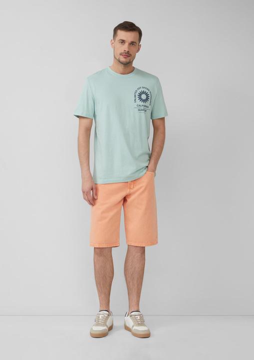 Produktbild S.Oliver T-Shirt T-Shirt mit Crew Neck und Frontprint (3XL)