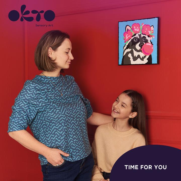 Produktbild Okto 3D Bilderset Waschbär 20002