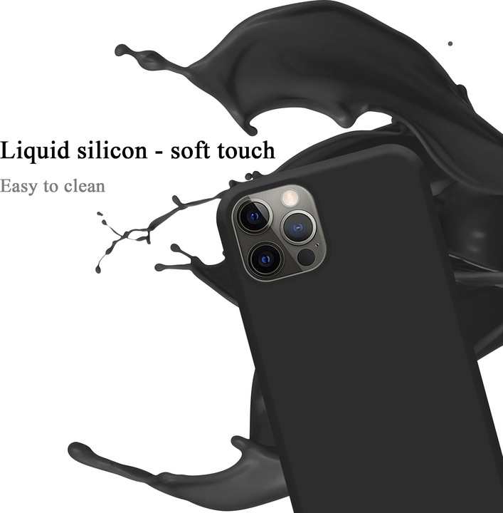 Actual product image Cadorabo Bumper TPU Liquid Silicone Case (Apple iPhone 13)