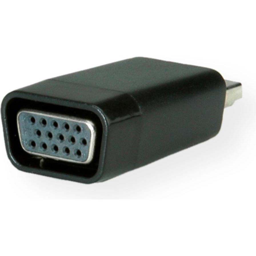 Secomp HDMI-VGA Adapter (VGA, 2 cm), Adattatore dati + video, Nero