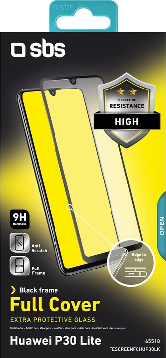 Immagine prodotto SBS Proteggi schermo in vetro per Huawei P30 Lite (6 Pezzo/i, Huawei P30 Lite)
