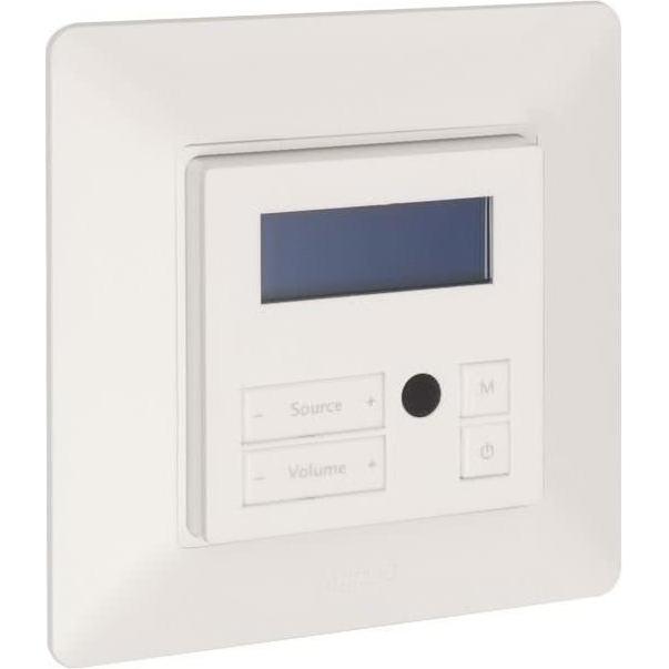 Legrand Vlife Rdsradio Mit Display A75109 Uw A75109, Radio, Weiss