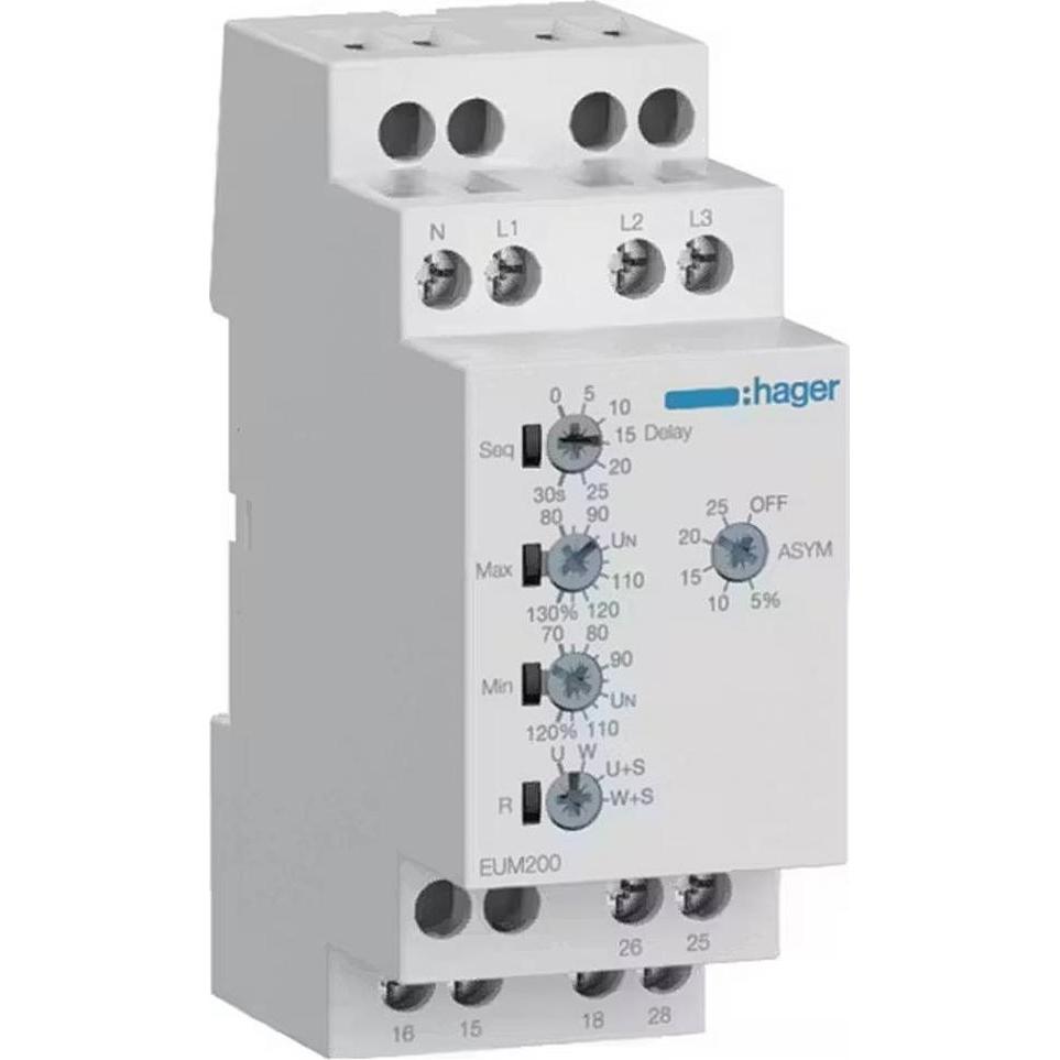 Hager EUM200, Relais