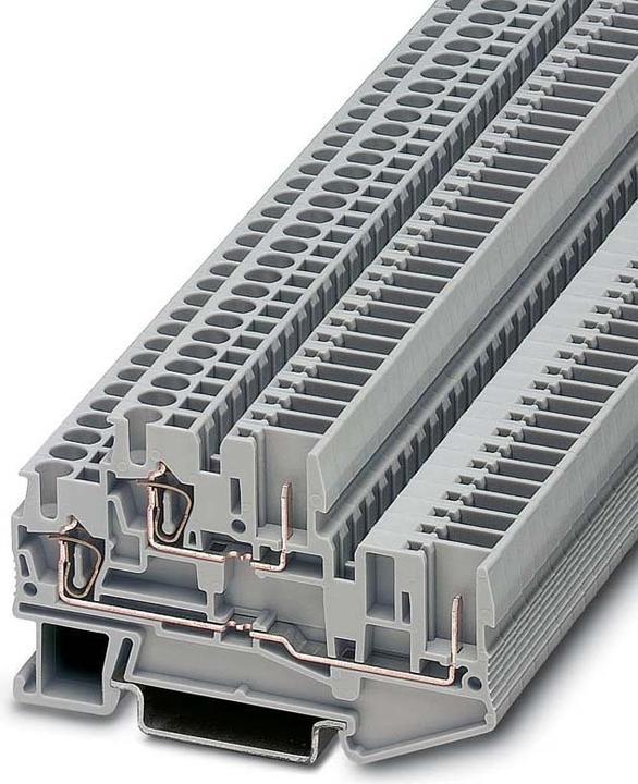 Actual product image Phoenix Contact Double level terminal STTB 2,5/2P SO Gray 50 pcs.