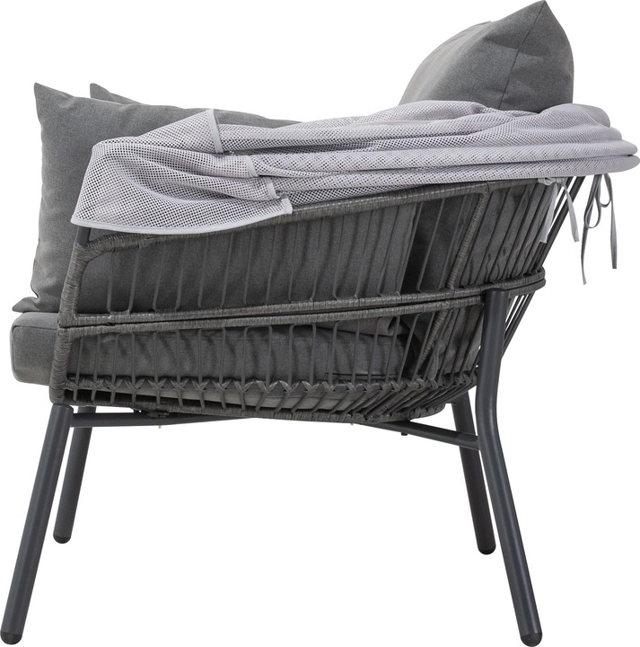 Actual product image Leco Sessel mit Fusshocker CLARA (102 cm)
