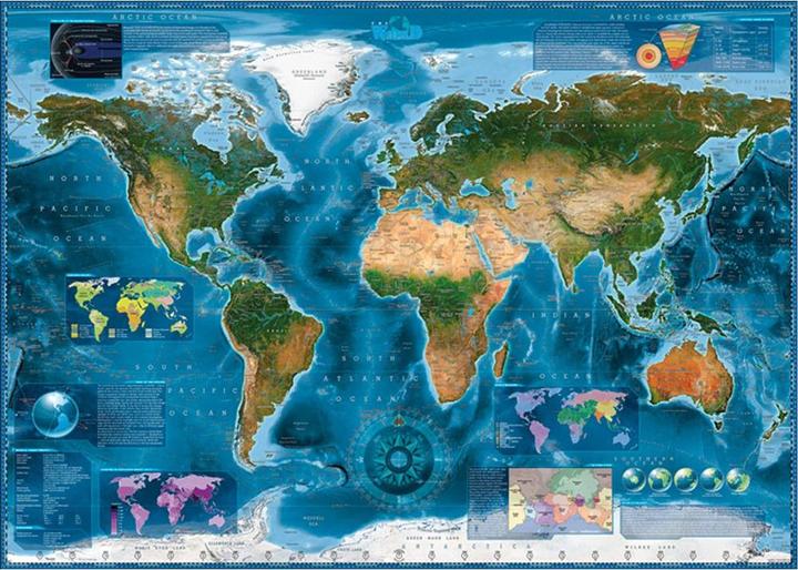 Produktbild Heye Satellite Map Standard (2000 Teile)