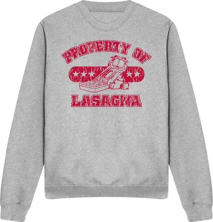 Immagine prodotto Garfield Property Of Lasagna Felpa Adulto Unisex (M)