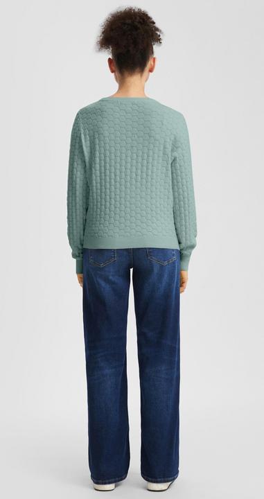 Produktbild s.Oliver Strickpullover Strukturierter Pullover (XS)