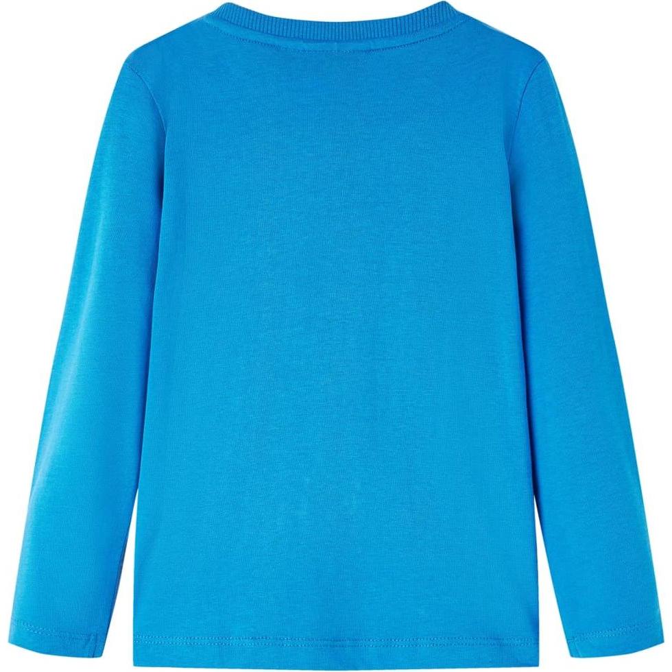 Thumbnail - VidaXL, Unisex, Shirt, Kinder-Langarmshirt Kobaltblau 104,Material: 100, Blau, (104)