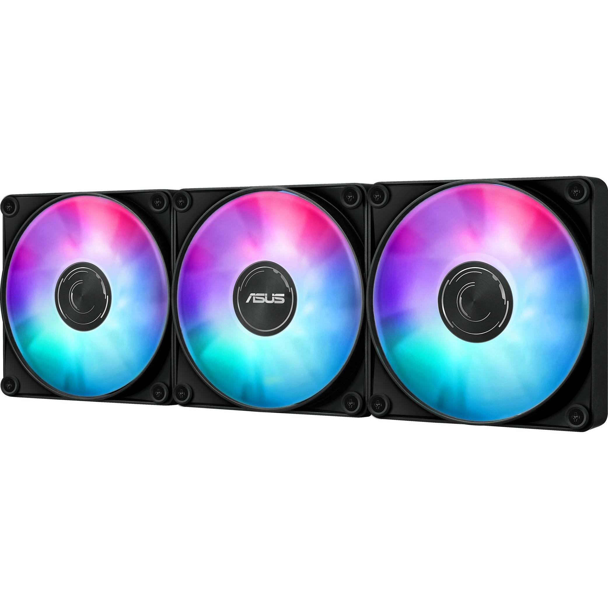 ASUS Wak Max Gaming Lc 360 Argb LCD, CPU Wasserkühler, Schwarz