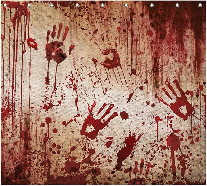 Produktbild Fiesta Blutüberströmter Duschvorhang (1 Stk.)