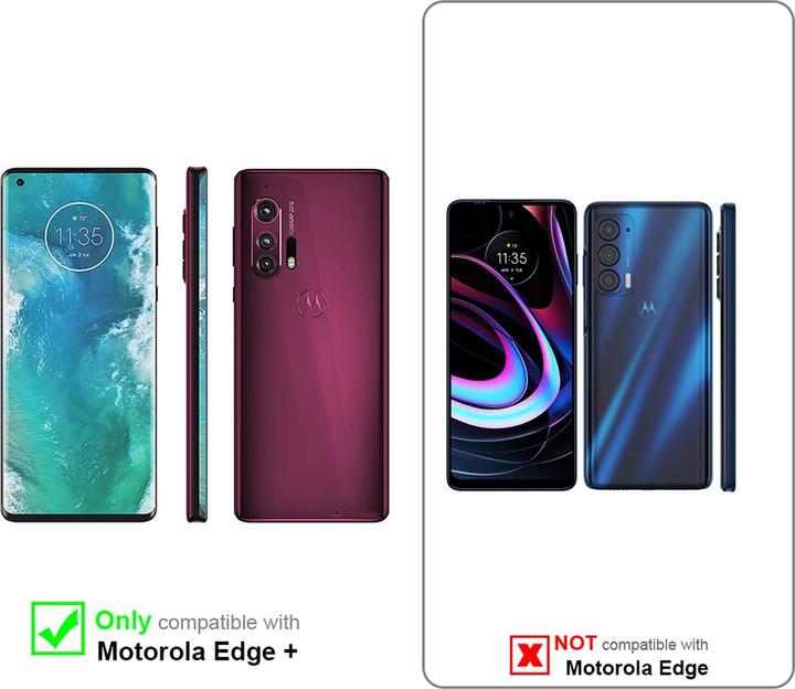Productafbeelding Cadorabo Boek Onzichtbare Magneethoes (Motorola Edge+)