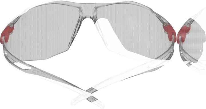 Productafbeelding 3M SecureFit SF501SGAF-RED Veiligheidsbril met anticondensbescherming Transparant, Ora