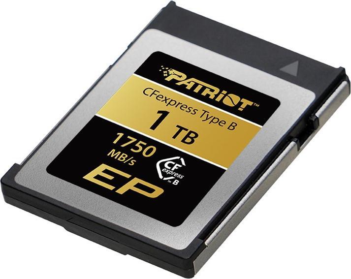 Produktbild Patriot EP CFexpress 2.0 Type B 1TB 1750MB/s (1000 GB, CFexpress Typ B)