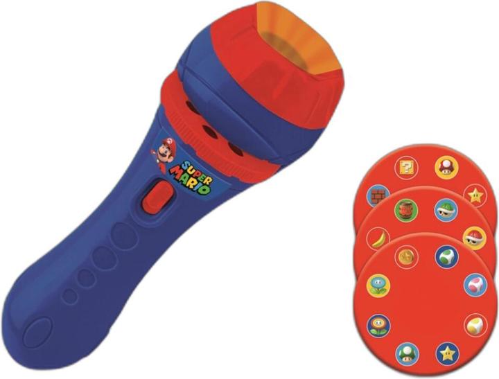 Actual product image Lexibook Super Mario Story Projector and Flashlight