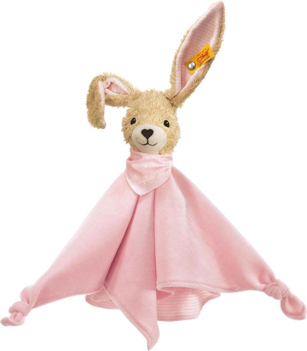 Image du produit Steiff Doudou lapin Hoppel rose 28cm