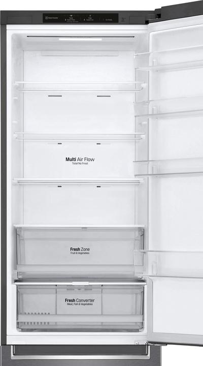Actual product image LG Refrigerator-freezer combination GBP62DSNGN, Graphite, Right (384 l)