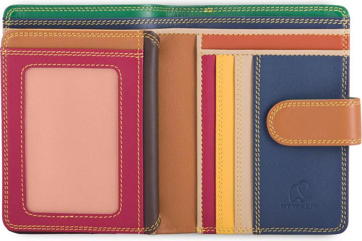 Actual product image Mywalit Medium Snap Wallet Leather Wallet 13 cm