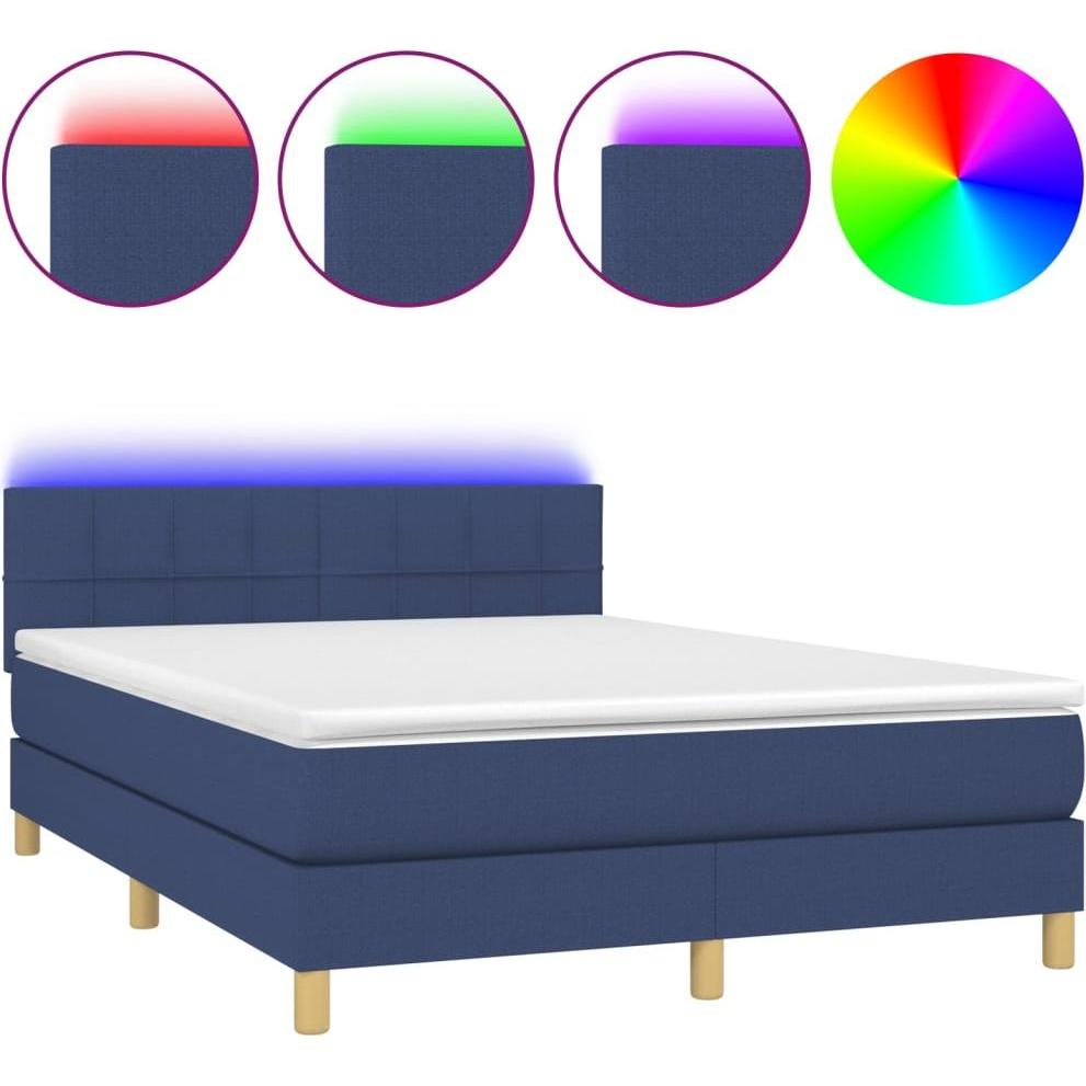 Thumbnail - VidaXL, Bett, Daleyza (140 x 190 cm)