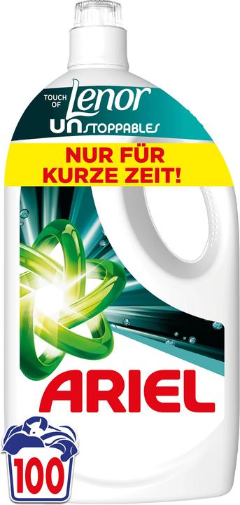 Ariel Touch Of Lenor Unstoppables (100 Waschgänge, Flüssig)