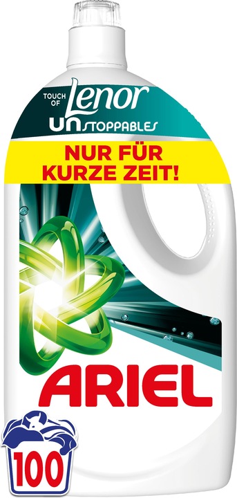 Productafbeelding Ariel Touch Of Lenor Unstoppables (100 Wascycli, Vloeistof)